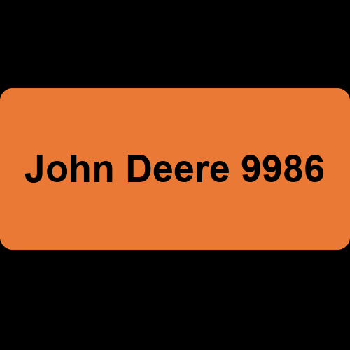 John Deere 9986